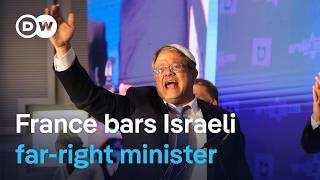 YouTube video thumbnail: France Bars Israeli far-Right Minister After Gaza Flotilla Controversy