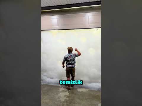 Garaj Köpük Denizi Oldu! 😱😂