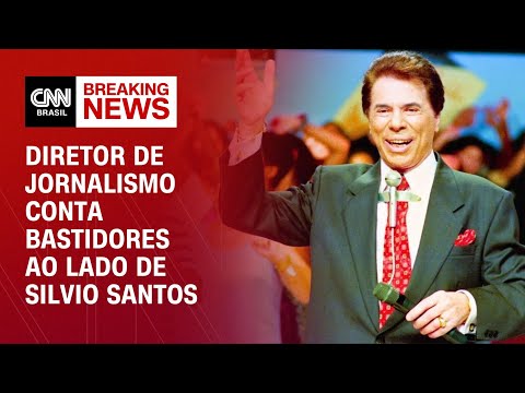 Diretor de jornalismo conta bastidores ao lado de Silvio Santos | AGORA CNN