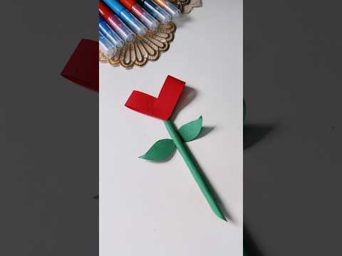 easy kids craft🌹😲#shorts #trending #viralvideo #youtubeshorts #kids #craft #funny #viral