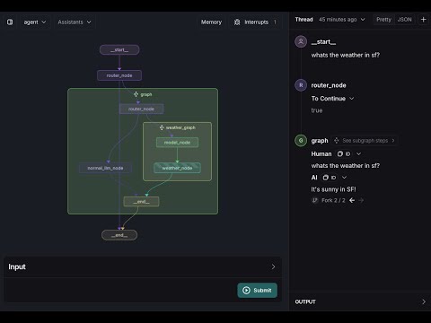 LangGraph Studio: Subgraphs