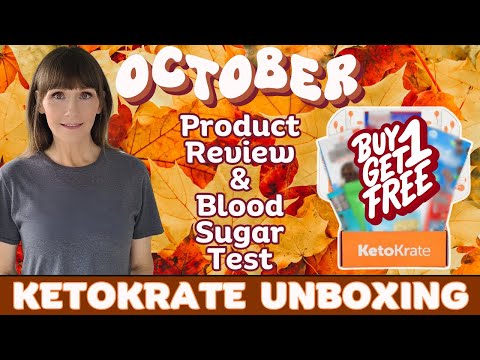 October KetoKrate Unboxing & Taste Test | B1G1 FREE!