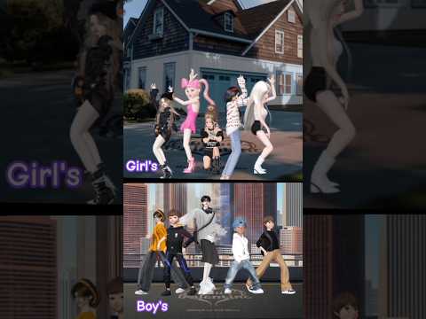 Girls Vs Boy's #music #zepeto #zepetomuslimah #dancesong #zepetostyle #partymusic #bts