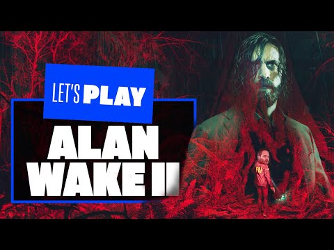 Let's Play Alan Wake II PS5 Gameplay - ALAN WAKE 2 THE FIRST 3 HOURS - WAKE AND LAKE!