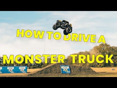 How to drive, and jump, a Monster Jam truck | JCB DIGatron