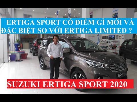 Bán Suzuki Ertiga Sport 7 chỗ mới, trả góp 180 triệu nhận xe