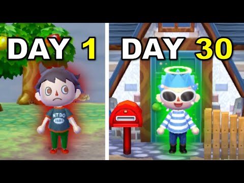 I Played 30 Days of Animal Crossing New Leaf in 2024