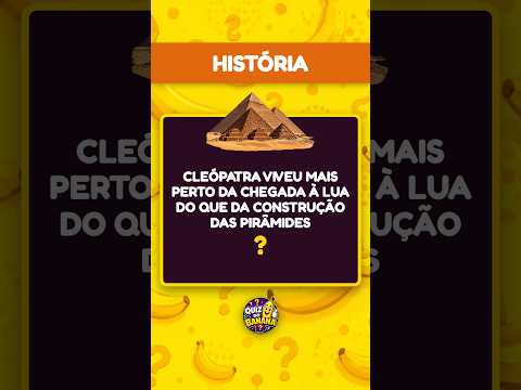 Showcase: Verdadeiro ou Falso: História #01 — Quiz do Banana (Quiz)
