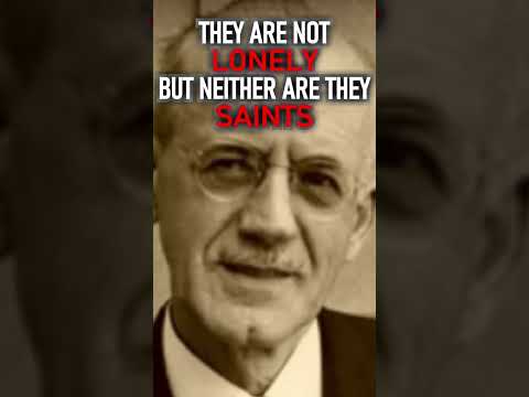 They are not Lonely but Neither are they Saints - A. W. Tozer #shorts #christianshorts #christian