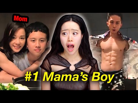 Taiwanese Actress Breastfeeds Son Till He’s 12- He Is Now The Biggest Mama’s Boy Of Taiwan