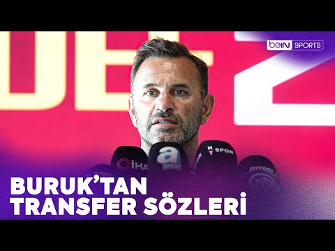 Galatasaray Teknik Direktörü Okan Buruk'tan Transfer Sözleri | Osimhen, Hakan Çalhanoğlu
