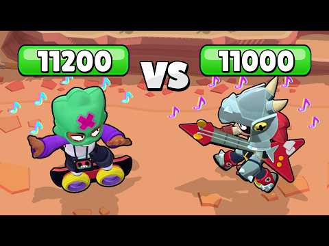 OLLIE vs DRACO ⭐ Mejor brawler músico?