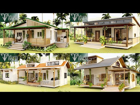 Best Affordable Small Farmhouse Designs below 100 sqms. with Floor Plans