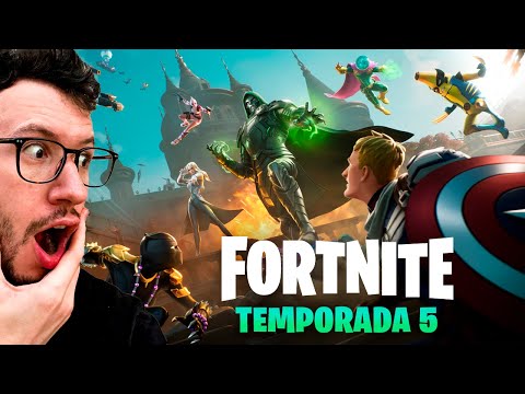 PRIMEIRAS IMPRESSÕES DA NOVA TEMPORADA MARVEL - FORTNITE