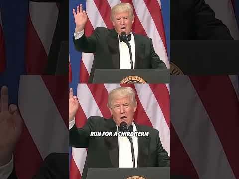 Have you notice that Trump wants to run for a third term?-1 #shorts#youtubeshorts#celebrity#trump