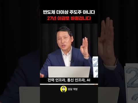 반도체 더이상 주도주 아니다 27년 이걸로 바뀔겁니다 (<strong>김광석</strong> 교수)