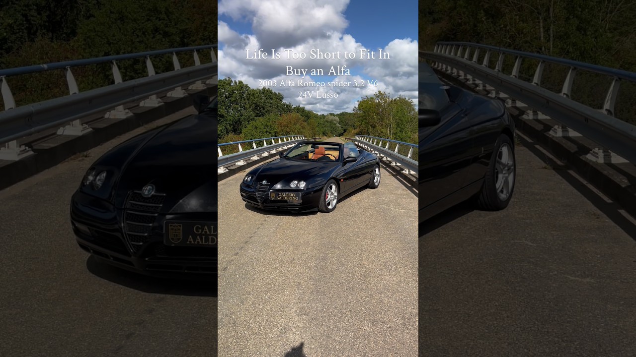 Podgląd wideo: Alfa Romeo Spider 3.2 V6 24V (2003)
