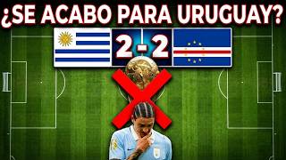 ¡ES UNA TRAGEDIA! PRENSA URUGUAYA ESTALLA tras URUGUAY vs CABO VERDE 2-2 | MUNDIAL 2026