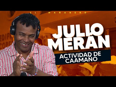 Julio Merán y actividad en honor a Camaaño