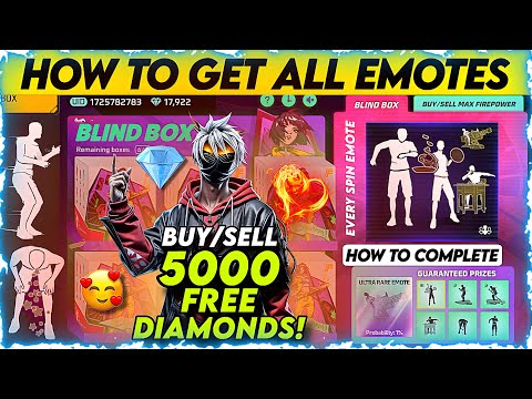 FREE FIRE BLIND BOX EVENT | HOW TO COMPLETE BLIND BOX EVENT | BLIND BOX ULTRA RARE EMOTE