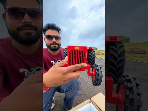 Mahindra tractor unboxing #rajminitoy #farming #shorts