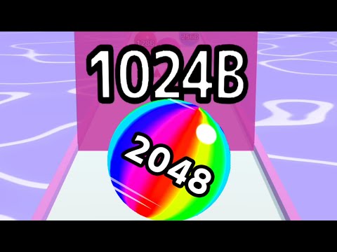 Ball Run 2048 Merge Balls up to 62,000,000,000 - Android, iOS Gameplay