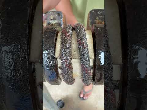 DIY crank polish technique using <strong>grit</strong>😱🇺🇸 #trending #automobile #usa #diy #mechanic #viral #trend