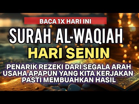 SURAH AL-WAQIAH HARI SENIN PEMBUKA REZEKI DI MUDAHKAN SEGALA URUSAN | MAGNET REZEKI