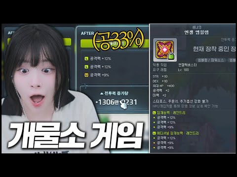 110억으로 63엠블렘 오너가 된 안녕수야..