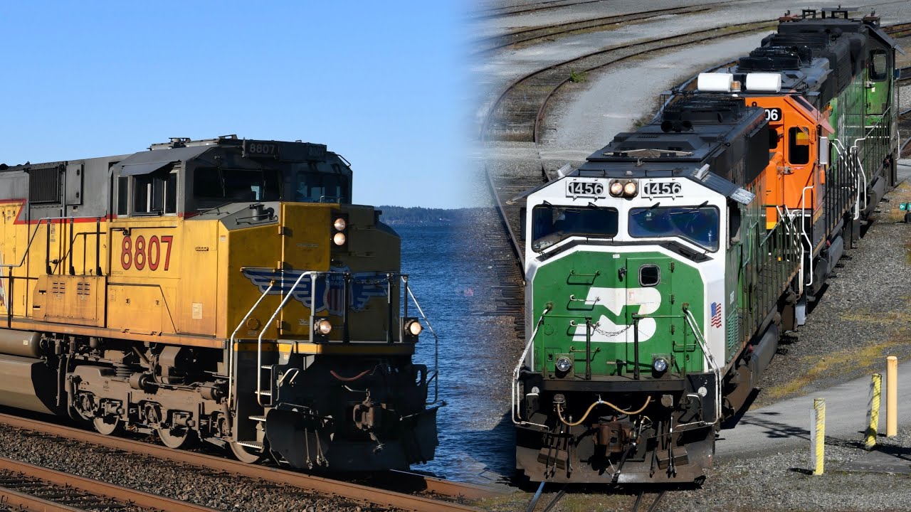 Freight Trains of Western Washington - CoasterFan2105