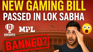 Ban on Dream11 & Fantasy Apps? New Online Real Money Gaming Bill Explained 