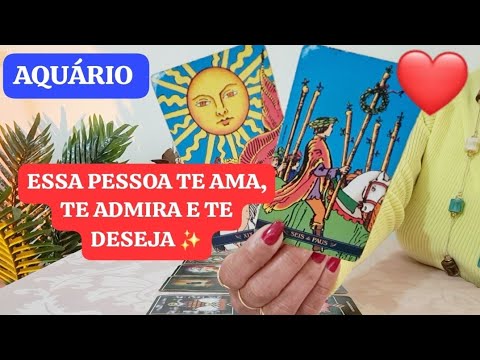 * AQUÁRIO * ♥️  VOCÊ VAI SE SENTIR A PESSOA MAIS AMADA DO MUNDO.