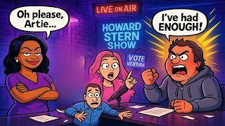 Robin’s Sarcasm Pushes Artie Over the Edge — Gary Caught in the Middle!🗣🔥 | Howard Stern Tv Show