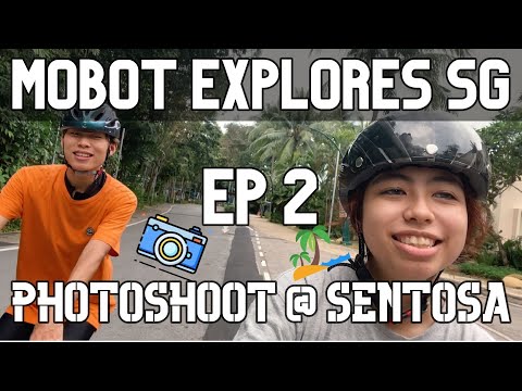 MOBOT Explores SG on Foldable Bikes EP2 | Photoshoot@Sentosa (ft. CAMP GOLD GT, CHAMELEON & LITE)