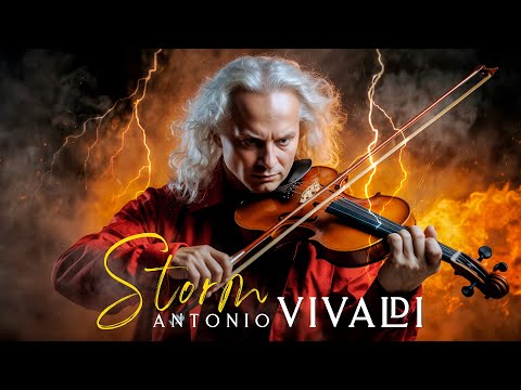 Vivaldi - Storm Extended (NO ADS) - The Four Seasons| Most Famous Classical Pieces & AI Art | 432hz