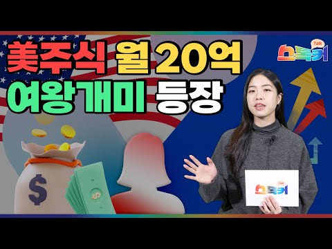 서학 여왕개미가 떴다! 한달에 美주식 20억 투자하는 2030 韓 여성 투자자｜경기 침체에도 고액 투자자는 급증📈 연령별 미국주식 투자 TOP5｜스톡커 EP.46