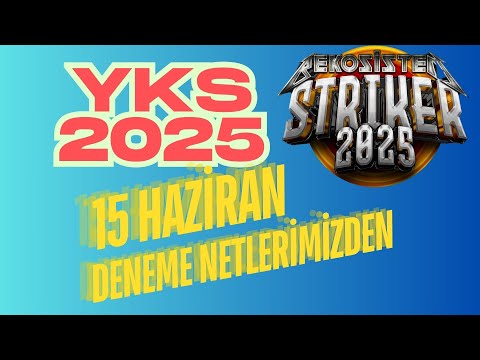 YKS 2025 I 15 HAZİRAN DENEME NETLERİMİZDEN