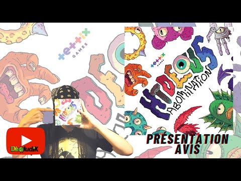 Hideous Abomination - Règles du Jeu+Avis - Tettix Games
