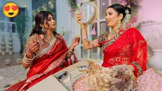 Karwachauth ka Sindhara aaya Mayke Se ❤️
