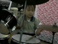 My Son Playing The Drums