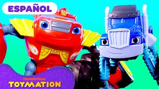 ¡Transformaciones, Rescates y Carreras con los Juguetes de Blaze y los Monster Machines! | Toymation