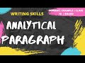Analytical Paragraph Writing Skills