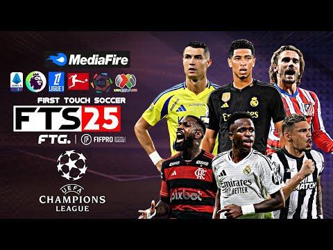 LANCOU!! FTS 24/25 P/ANDROID 14 COM GRÁFICOS HD, ELENCOS ATUALIZADOS + MULTIPLACARES