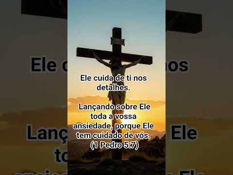Ele cuida de te nos detalhes #mensagem #jesus #fe #bomdia #caminhodaverdade #gratidão #bomdiaamor