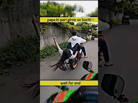 papa ki pari girne se Bach gai? chapri rider come back #viral#zx150r #zx10r#trending