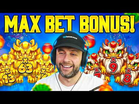 I SPUN in a MAX BET BONUS on the *NEW* DRAGON HOPPER!! HIDDEN GEM!! (Bonus Buys)