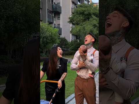Алтан и Немо гуляют с детьми и улыбаются 😍🥰❤️