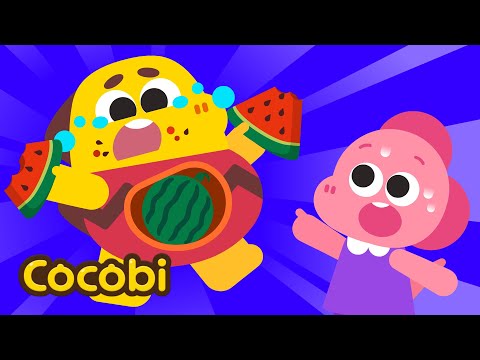 ¡Oh, no! ¡Una Sandía Crece en i Vientre!😱🍉 | Canciones Infantiles | Kids Songs | Cocobi