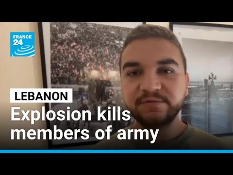 YouTube video thumbnail: Explosion Kills Several Members of Army in Southern Lebanon