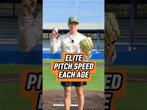 Elite Pitch Speed Each Age (2026 Edition) #60eraguy